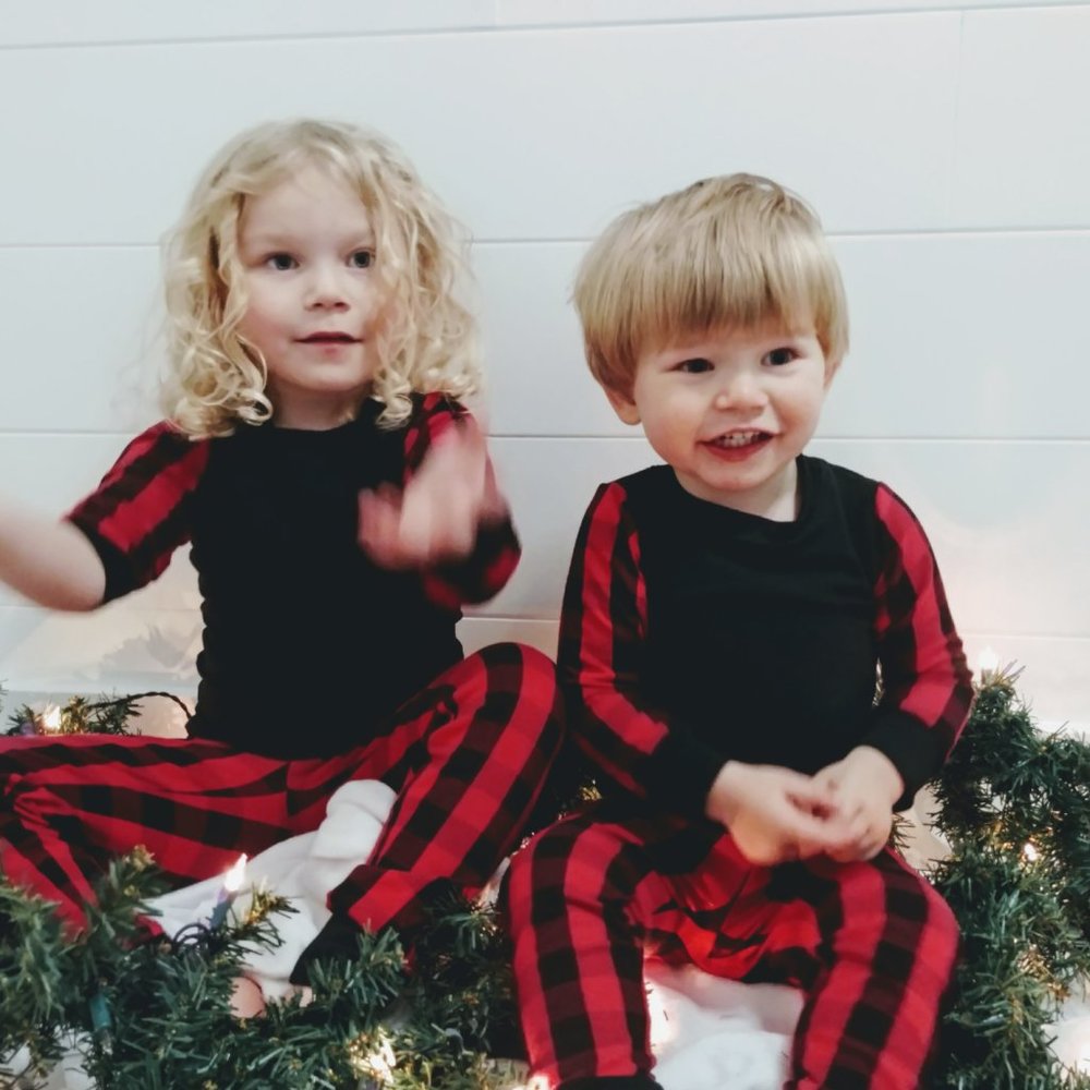 Organic Christmas Pajamas for Kids